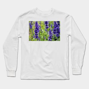 Mystic Spires Blue Long Sleeve T-Shirt